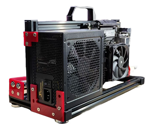 Mini itx open air case - open,