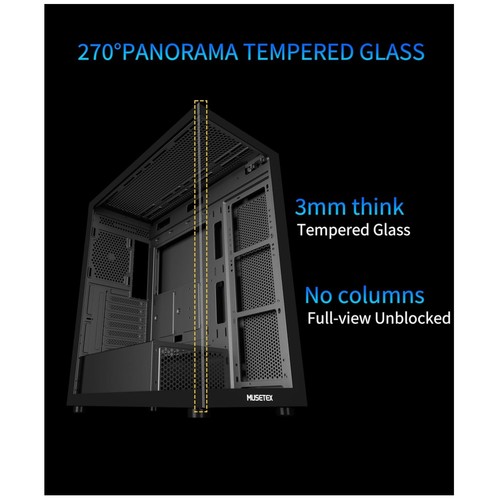 Mid tower computer - case, with